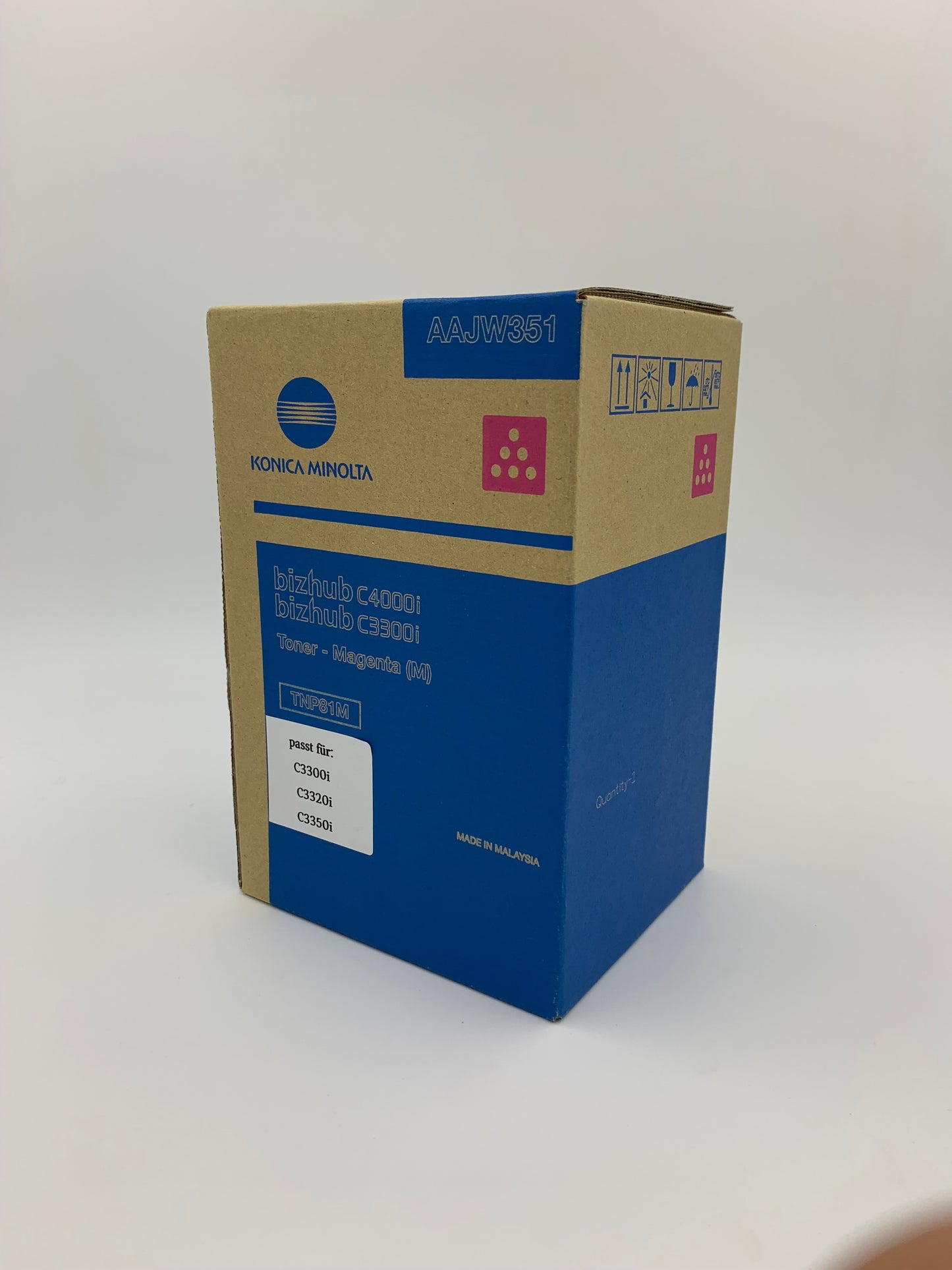 Konica Minolta Original Toner magenta TNP81M bizhub C3300i | 4000i