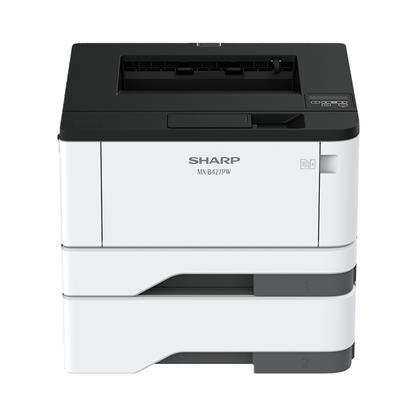 Sharp MX-427PW A4 Farblaserdrucker inkl. Toner Erstausstattung