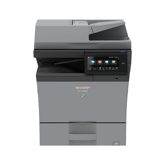 Sharp BP-C533WD A4 Farblaserdrucker inkl. Toner Erstausstattung