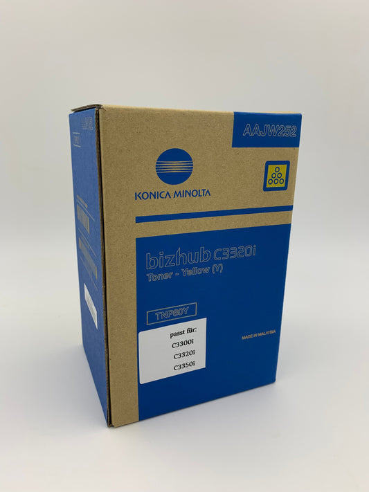 Konica Minolta Original Toner yellow TNP80Y bizhub C3300i | C3320i | C3321i | C4000i